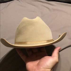 Stetson Silver belly open road hat 7.5